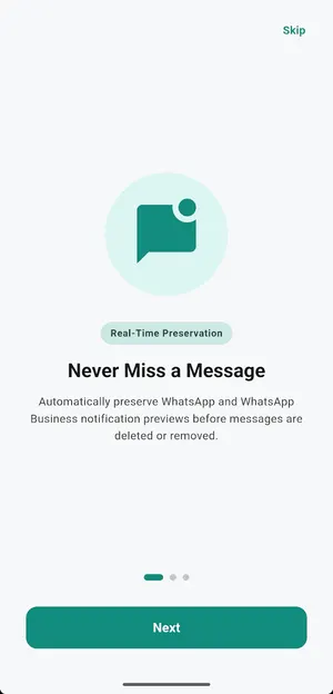 Deleted Message Recovery app screen 2 Deleted Message Recovery app screen 2