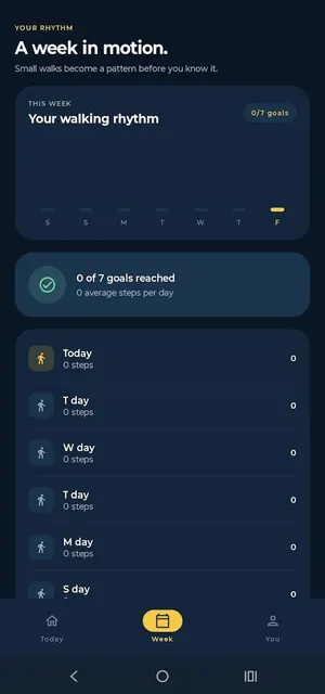 Stride app screen 3 Stride app screen 3